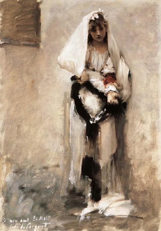 A beggarly girl, John Singer Sargent